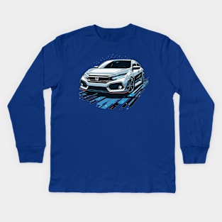 Honda Civic Kids Long Sleeve T-Shirt